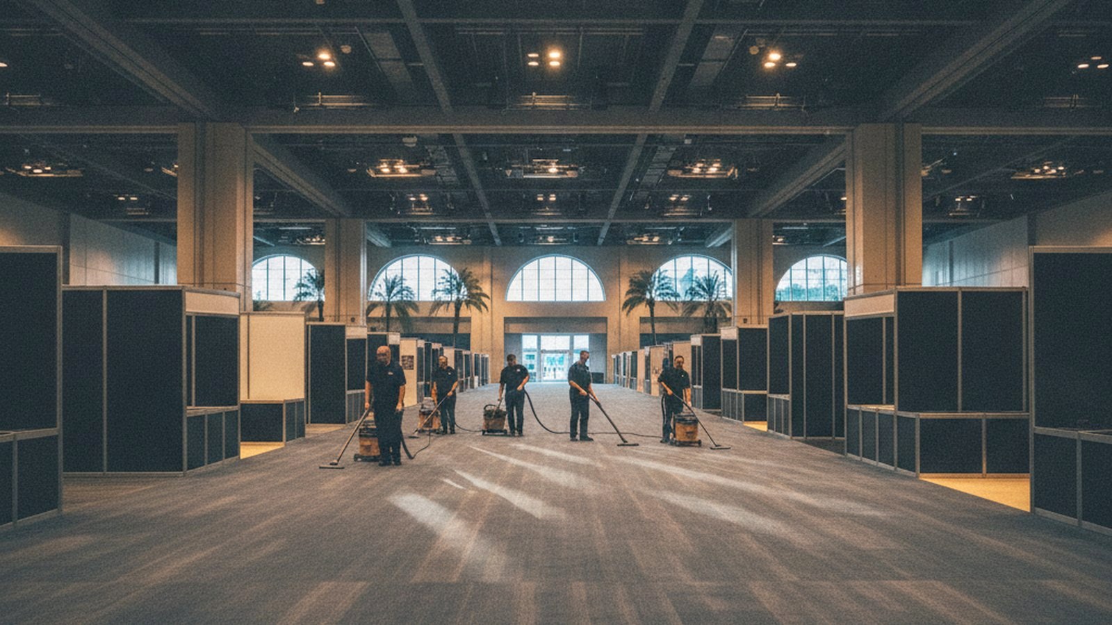 Convention & Trade Show Cleaning: A Planner's Guide